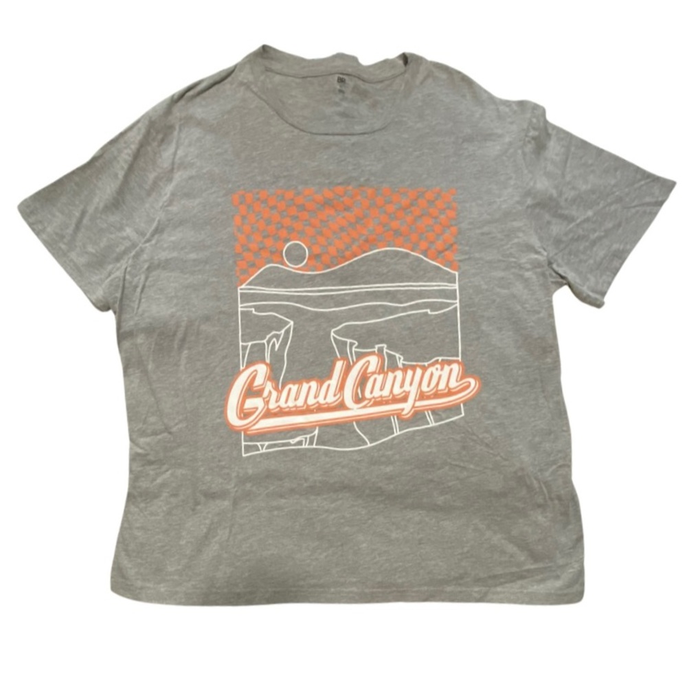 Graphic T-shirt Grand Canyon, short sleeves crew neck, 90% cotton 10% polyester
